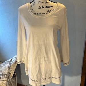 Faceplant Dreams Love me, Love my dog Nightshirt Size “Little” (sm/med)